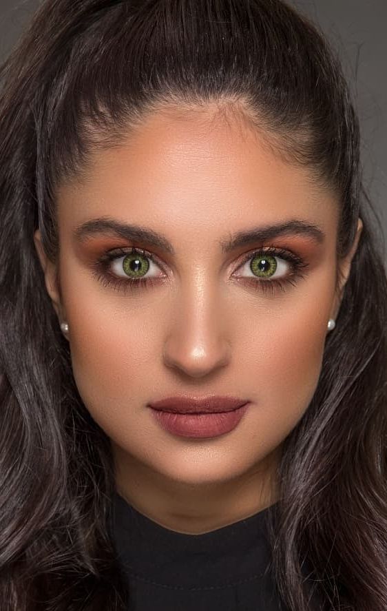 Lentes de Contacto Con Borde Gemstone Green