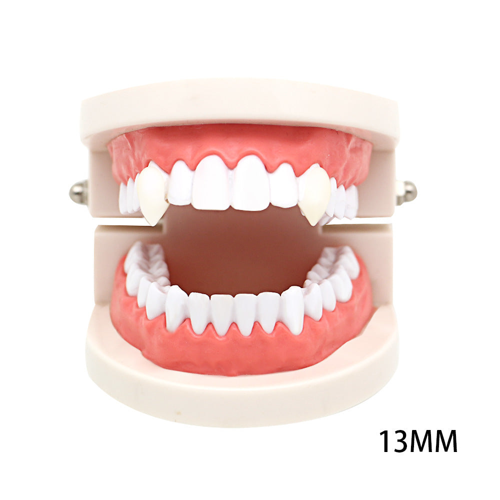 13 mm Colmillos de Vampiro para Halloween y Cosplay