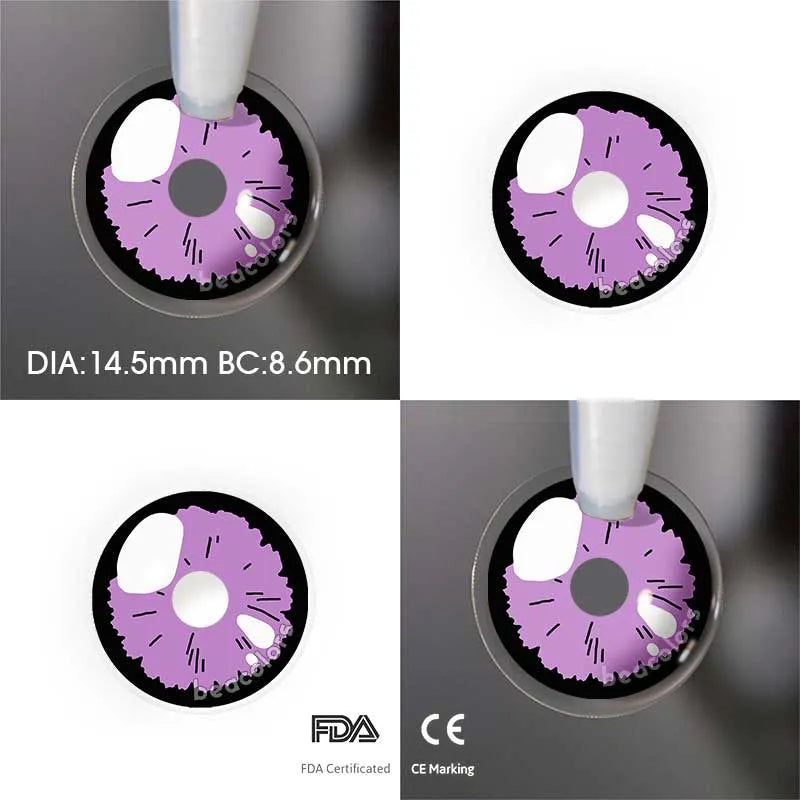 Lentes de contacto Shizuku purple