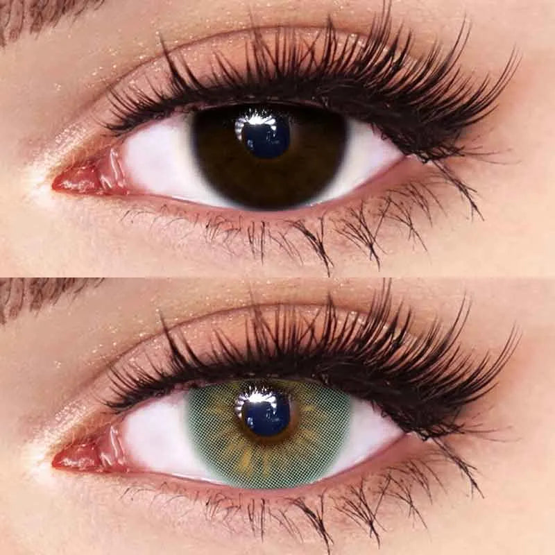 Lentes de Contacto Molly Green | Efecto Verde Natural 14.0 mm