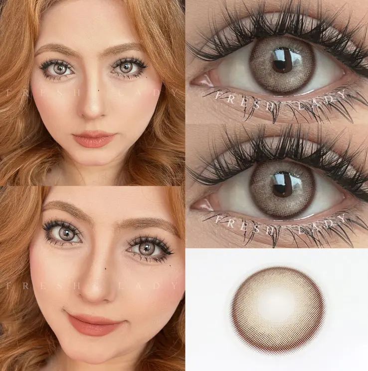 Lentes de Contacto Opera Brown | Mirada Elegante y Natural Vikeesy