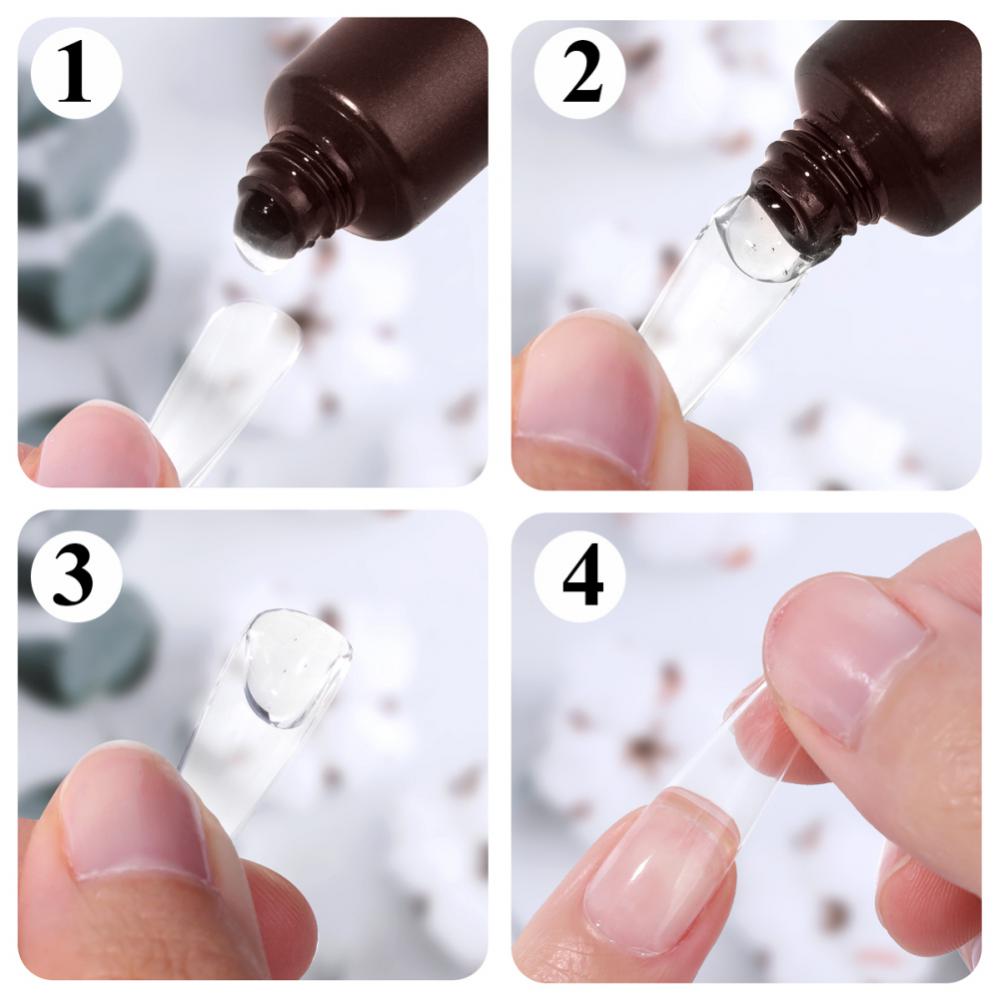 Gel UV Pegante para Uñas Press On - Adhesión Duradera
