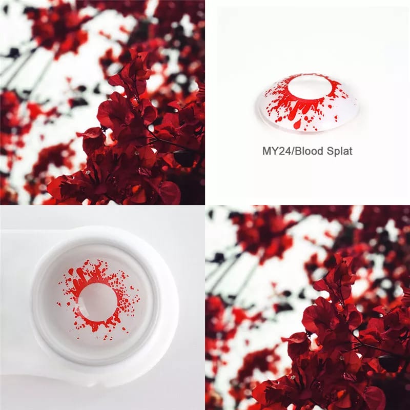 Lentes de Contacto Trauma Red | Look Sangriento 14.5 mm