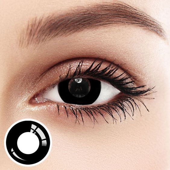 Lentes de contacto Black Block