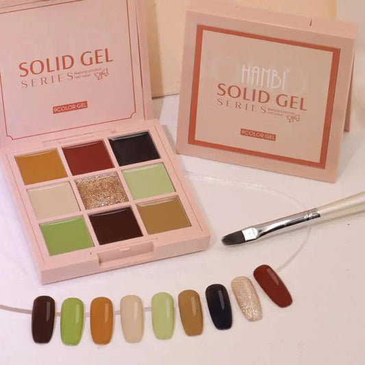 Paleta de esmaltes Semi permanentes en Gel Te de Rosas Vikeesy