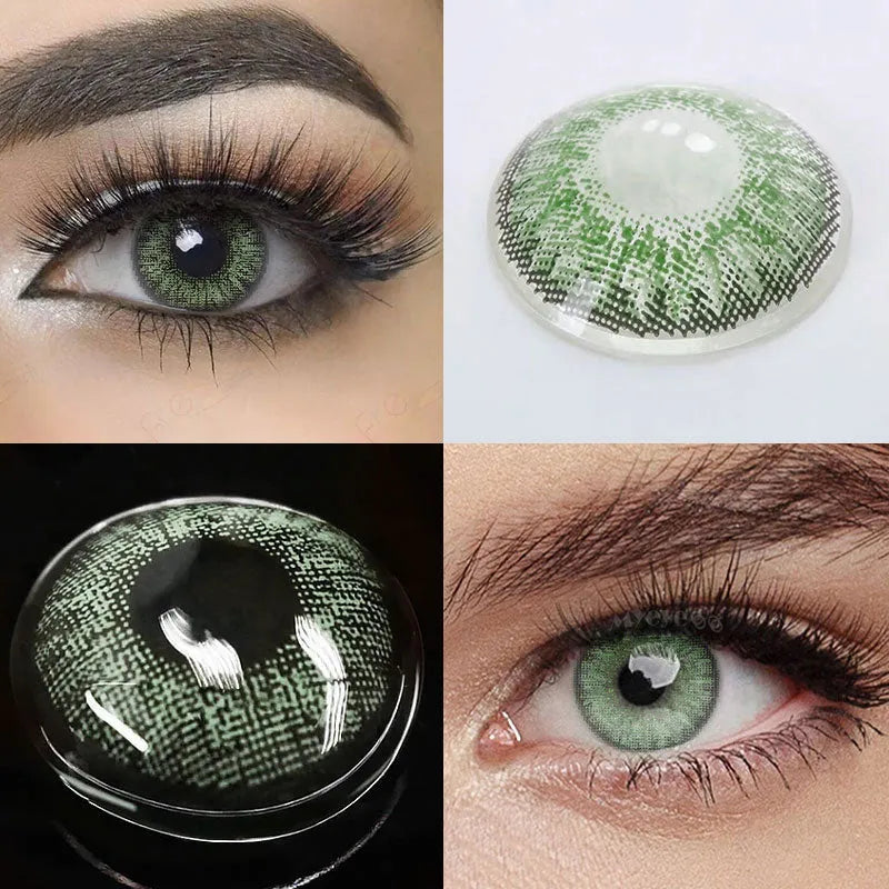 Lentes de Contacto Con Borde Green | Verde Intenso 14.2 mm
