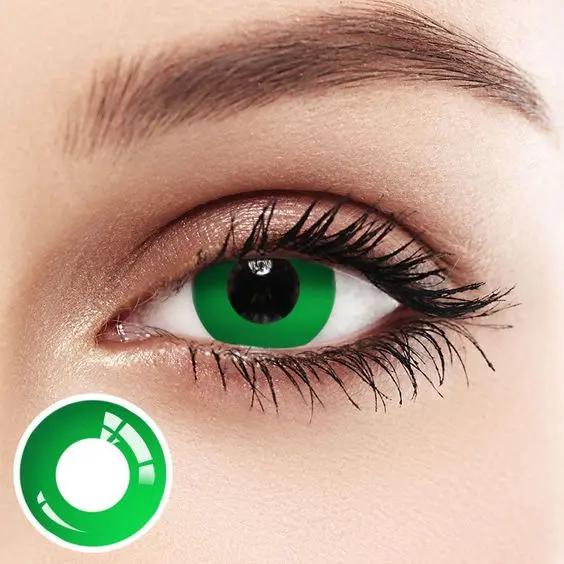Lentes de contacto Green Block Vikeesy