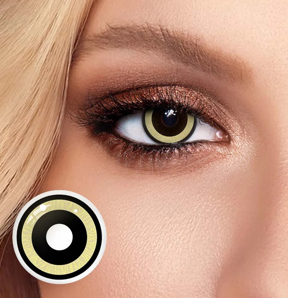 Lentes de Contacto Nebula Yellow
