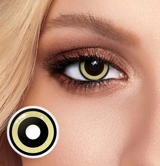 Lentes de Contacto Nebula Yellow Vikeesy