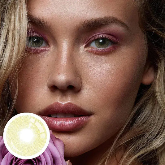 Lentes de Contacto Polar Lights Yellow Green Vikeesy