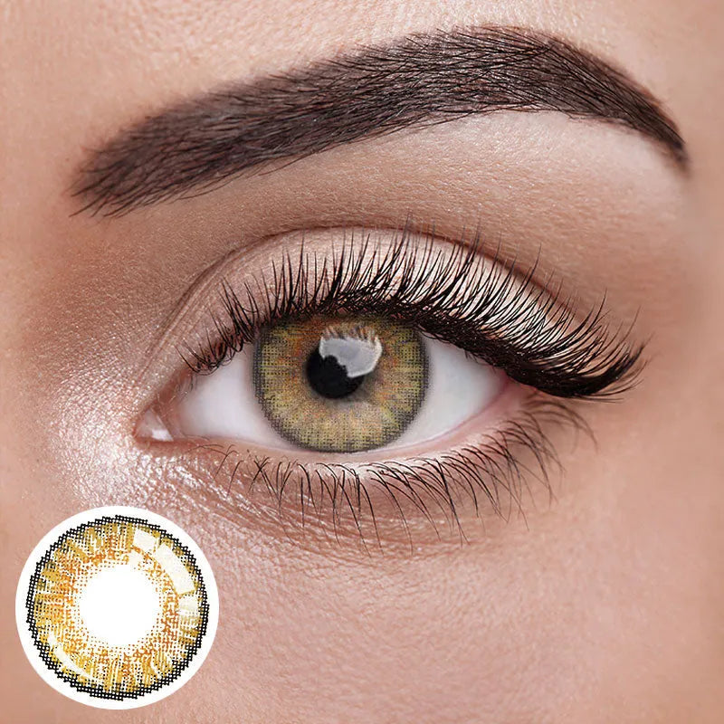 Lentes de Contacto Con Borde Pure Hazel
