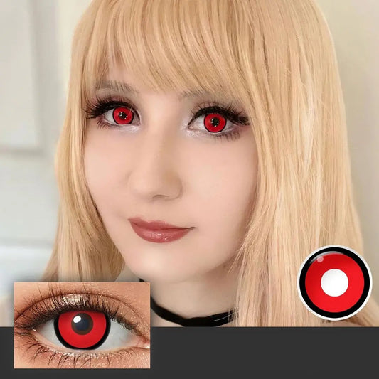 Lentes de contacto Red Vampire Vikeesy