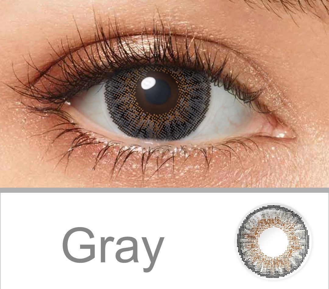Lentes de Contacto Con Borde Gray