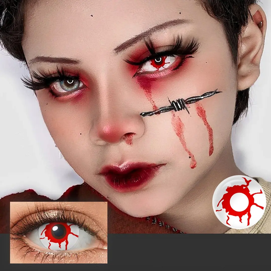 Lentes de contacto Trauma Red Vikeesy