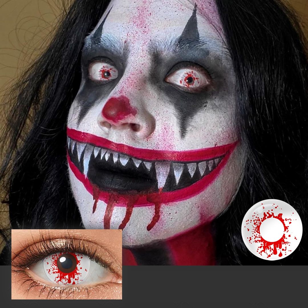 Lentes de Contacto Trauma Red | Look Sangriento 14.5 mm