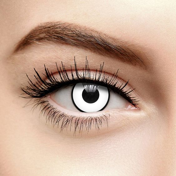 Lentes de contacto White Manson