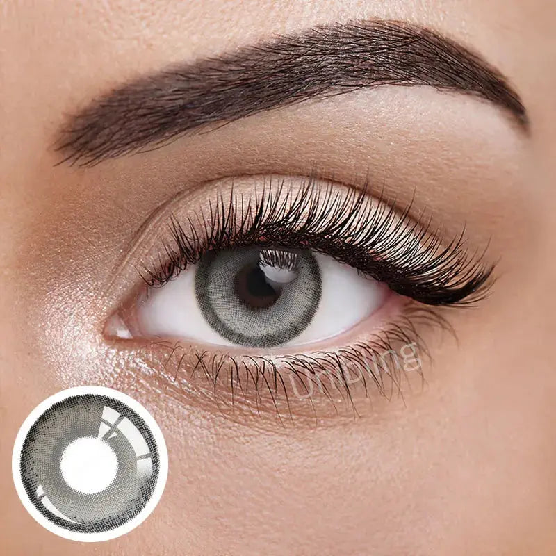Lentes de Contacto X-Gray Portal | Gris Intenso y Moderno 14.2 mm Vikeesy