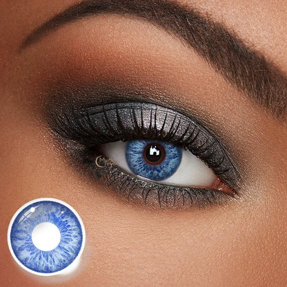 Lentes de Contacto Blue Margarita | Azul Natural y Atractivo