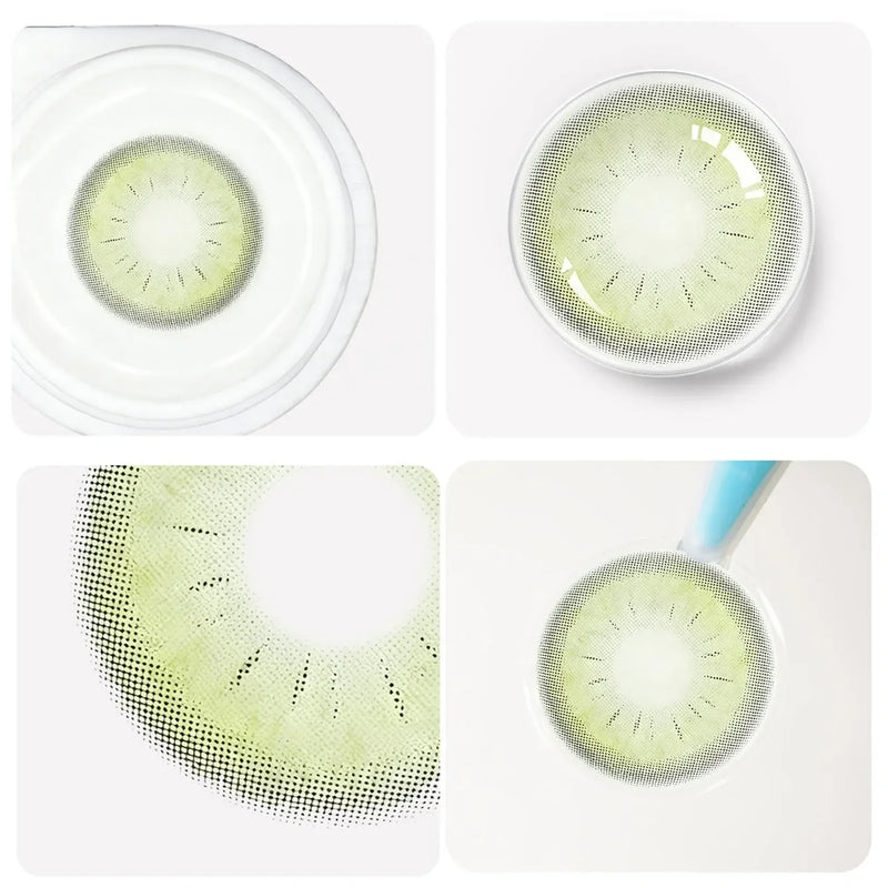 Lentes de Contacto Forest Fantasy | Verde Gris Natural 14.5 mm