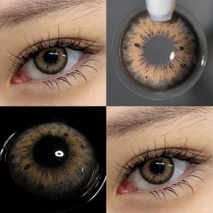 Lentes de Contacto Stunna Girl Nadine | Marrón Claro Natural 14.2 mm