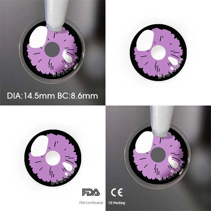 Lentes de contacto Shizuku purple