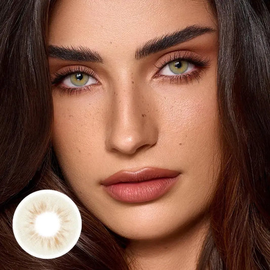 Lentes de Contacto Molly Gray | Gris Natural Elegante 14.2 mm