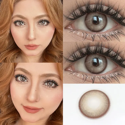 Lentes de Contacto Opera Brown | Mirada Elegante y Natural Vikeesy