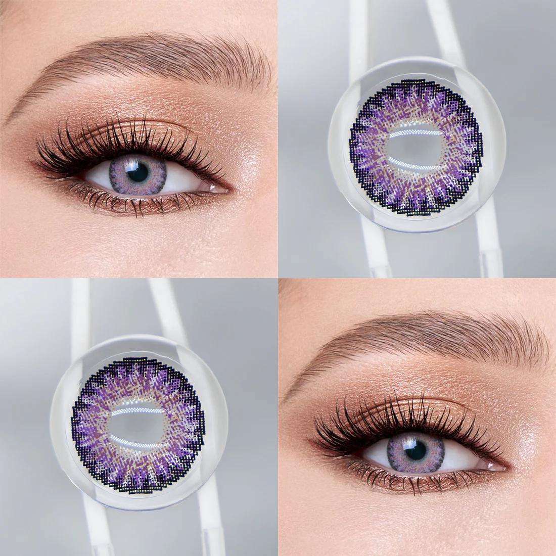 Lentes de Contacto con Borde Amethyst | Vikeesy Colombia Vikeesy