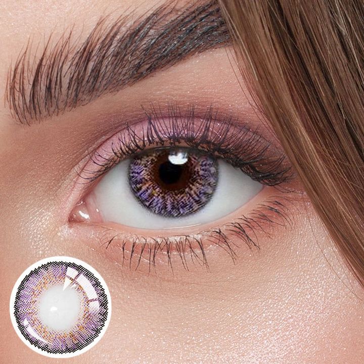 Lentes de Contacto con Borde Amethyst | Vikeesy Colombia Vikeesy