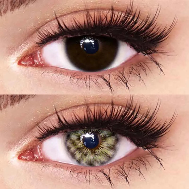 Lentes de Contacto Sun Kissed Bella | Verde Luminoso Natural 14 mm