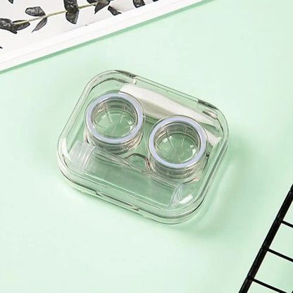 Healifty Estuche transparente para gafas, 2 unidades, estuche para gafas,  estuche transparente para lentes rígidos, para mujeres, hombres y hombres