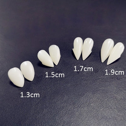 19 mm Colmillos de Vampiro para Halloween y Cosplay
