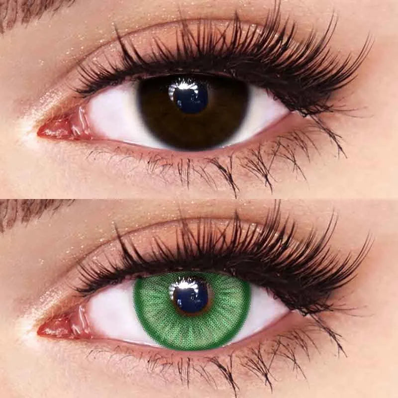Lentes de Contacto E-Blink Green | Verde Intenso 14 mm
