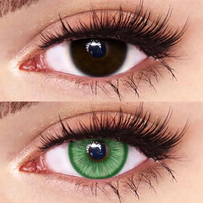 Lentes de Contacto E-Blink Green | Verde Intenso 14 mm