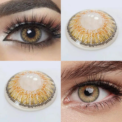 Lentes de Contacto Con Borde Pure Hazel