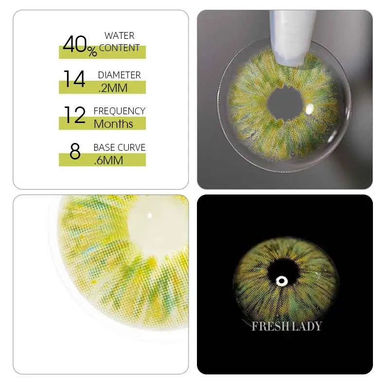 Lentes de Contacto Monet Green
