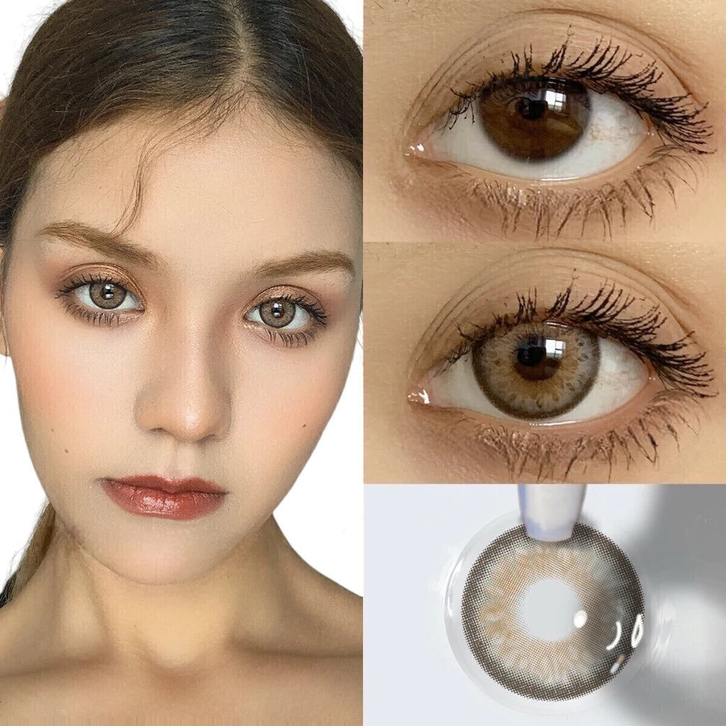 Lentes de Contacto Mystic Blaze  | Gris Natural Elegante 14.2 mm