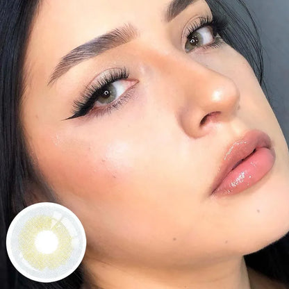 Lentes de Contacto Polar Lights Blue Gray | Gris Natural Elegante 14.2 mm