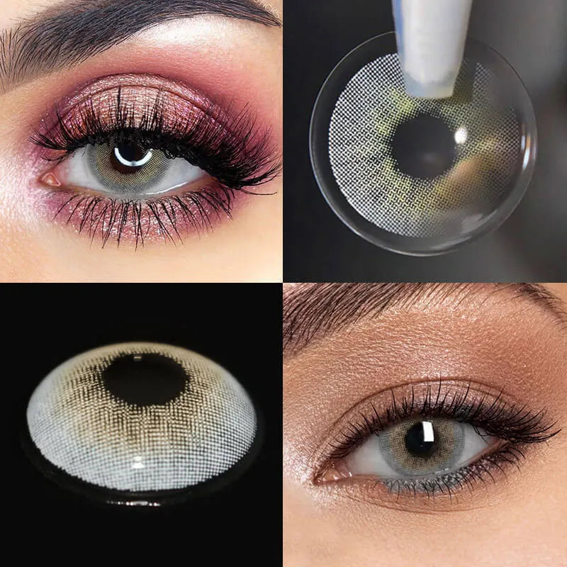 Lentes de Contacto Polar Lights Blue Gray | Gris Natural Elegante 14.2 mm