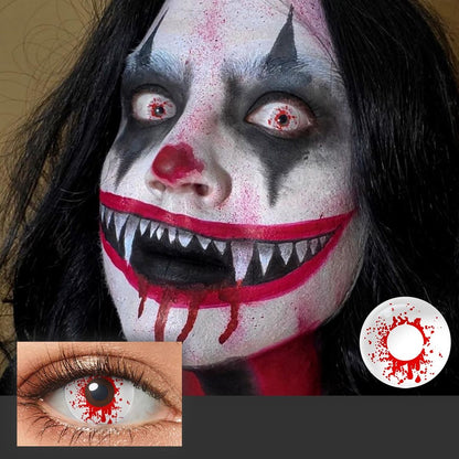 Lentes de Contacto Trauma Red | Look Sangriento 14.5 mm