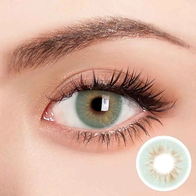 Lentes de Contacto Molly Green | Efecto Verde Natural 14.0 mm