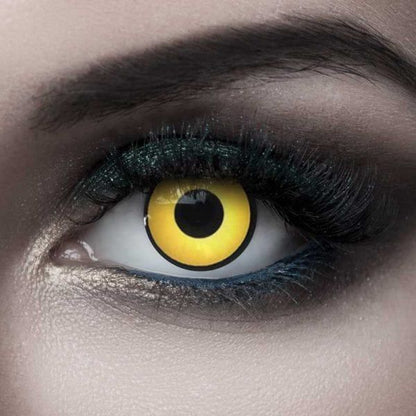 Lentes de contacto Yellow Manson